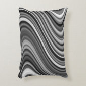 曲線ユニークの線のパターン アクセントクッション (正面(垂直))