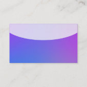 曲線上部v4d – ソフトグラデーション 名刺 (裏面)