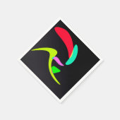 曲線形状 スタンダードカクテルナプキン (角)