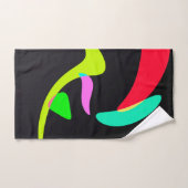 曲線形状 バスタオルセット (ハンドタオル)