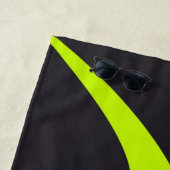 曲線形状 ビーチタオル (インサイチュ)