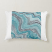 曲線抽象芸術 アクセントクッション (裏面)