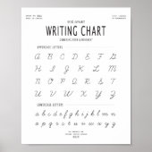 曲線書図 ポスター (正面)