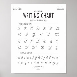 曲線書図 ポスター