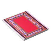 曲線格子状メモ帳 ノートパッド (アングル)