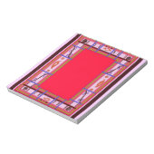 曲線格子状メモ帳 ノートパッド (回転)