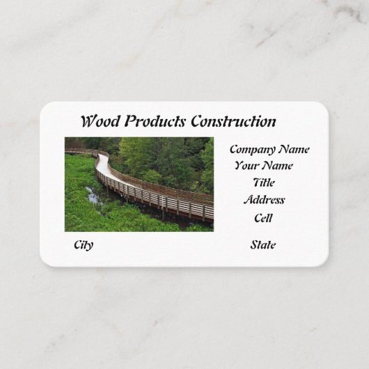 曲線橋 名刺 (正面)