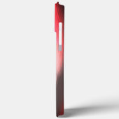 曲線状の切り抜きの色付き抽象芸術シェイプがオーバーレイ表示される Case-Mate iPhoneケース (裏面 / 左)