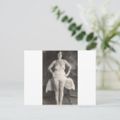 曲線美のタトゥーガール ポストカード (スタンド正面)