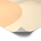 曲線透明型枠 ポスター (角)