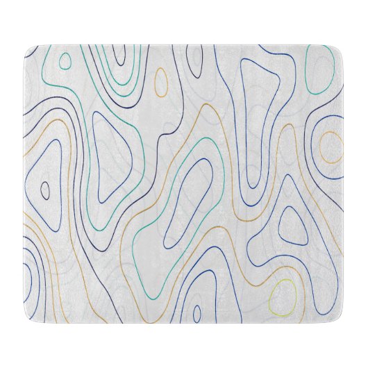 曲線 カッティングボード (正面)