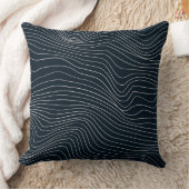 曲線 クッション (ブランケット)