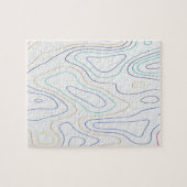 曲線 ジグソーパズル (横)