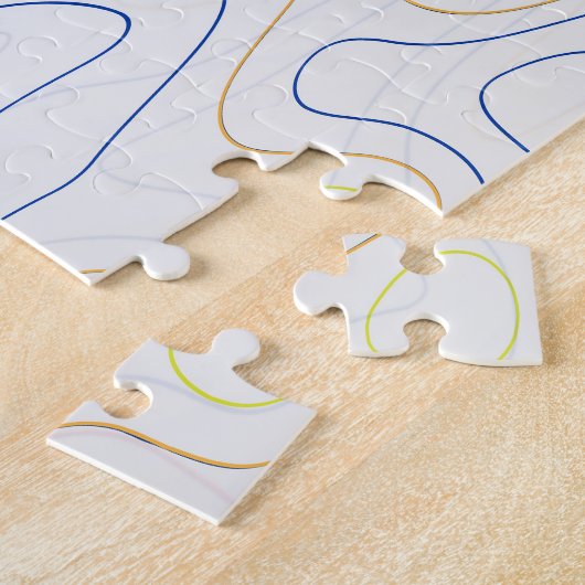 曲線 ジグソーパズル (側面)
