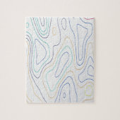 曲線 ジグソーパズル (縦)