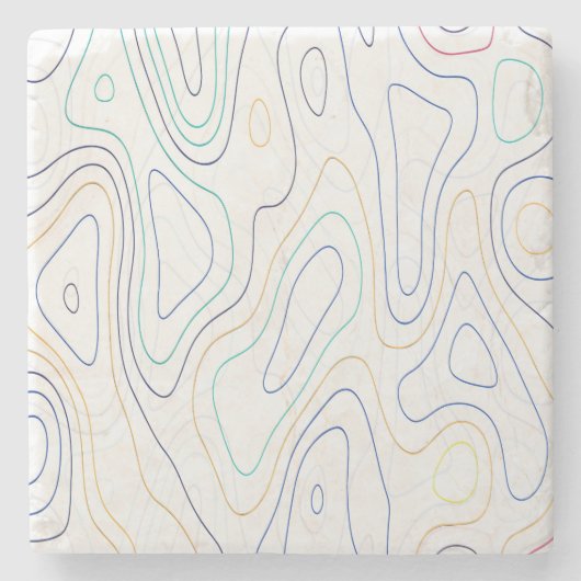 曲線 ストーンコースター (正面)