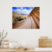 曲線 ポスター (キッチン)