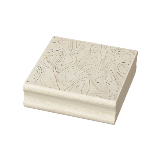 曲線 ラバースタンプ (スタンプ)