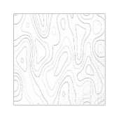 曲線 ラバースタンプ (インプリント)