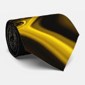 曲線、黄金の暗闇の中で起伏、黒い資金。 ネクタイ (ロール)