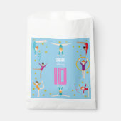 曲芸と体操のスポーツ女の子の誕生日 フェイバーバッグ (正面)