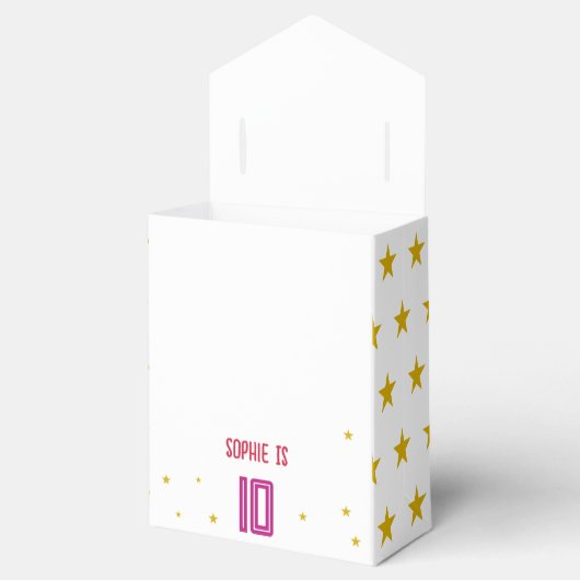 曲芸と体操のスポーツ女の子の誕生日 フェイバーボックス (オープン)