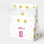 曲芸と体操のスポーツ女の子の誕生日 フェイバーボックス (正面サイド)