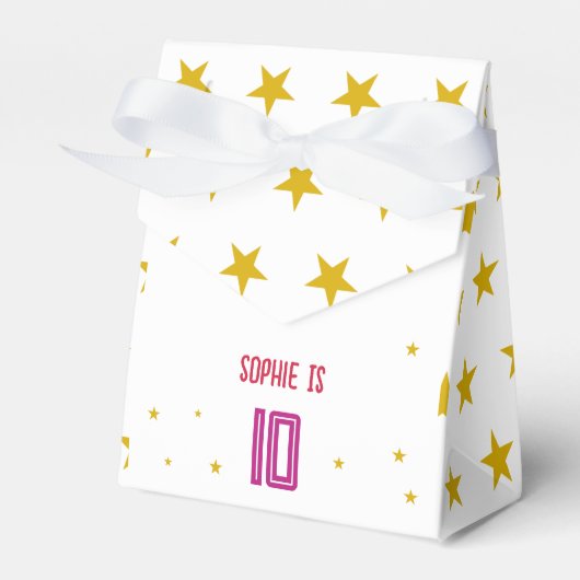 曲芸と体操のスポーツ女の子の誕生日 フェイバーボックス (正面サイド)