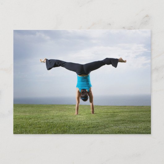 曲芸師と曲芸師2 ポストカード (正面)