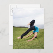 曲芸師と曲芸師 ポストカード (正面/裏面)