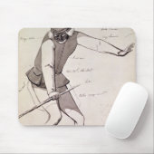 曲芸師のための衣裳のデザイン マウスパッド (マウス)