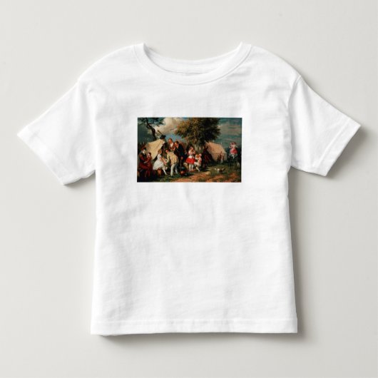 曲芸師のキャンプ、Epsomの羽毛 トドラーTシャツ (正面)