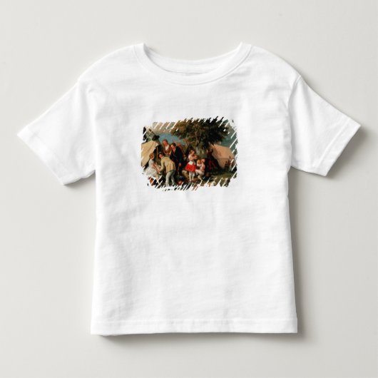 曲芸師のキャンプ、Epsomの羽毛 トドラーTシャツ (正面)