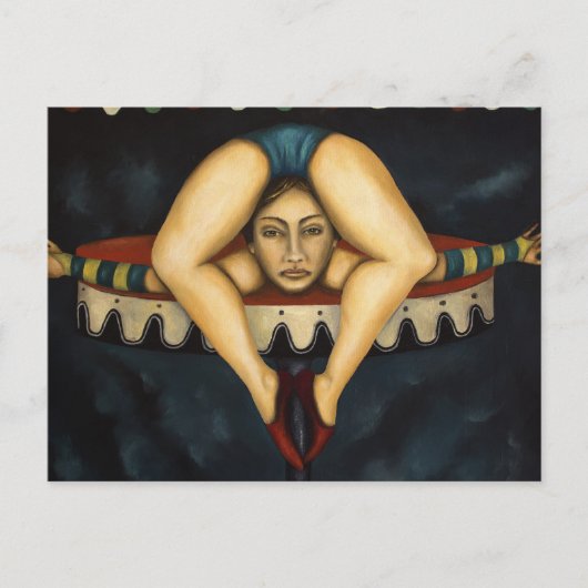 曲芸師 ポストカード (正面)