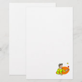 曲芸師 便箋 (正面/裏面)