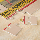 曲芸行為を示すサーカスのポスター、1899年頃。 ジグソーパズル (側面)