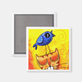 曲 – 四角マグネット マグネット (正面/裏面)