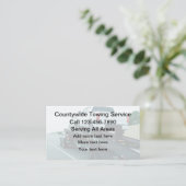 曳クール航業車の務  名刺 (スタンド正面)