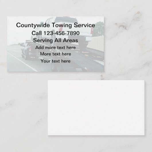 曳クール航業車の務 名刺 (正面/裏面)