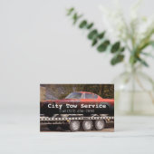 曳航サービス会社の名刺 名刺 (スタンド正面)