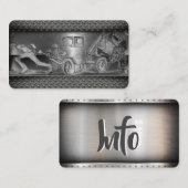 曳航トラックスケッチ 名刺 (正面/裏面)