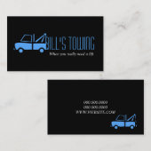 曳航トラック曳航名刺 名刺 (正面/裏面)