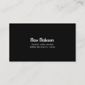 曳航会社の自動車サービス輸送 名刺 (裏面)