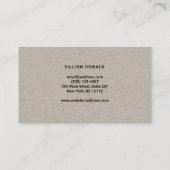 曳航及び運搬サービス名刺 名刺 (裏面)