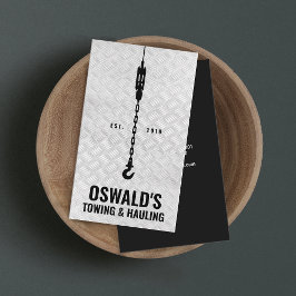 曳航及び運搬 名刺