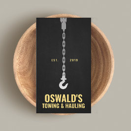 曳航及び運搬 名刺