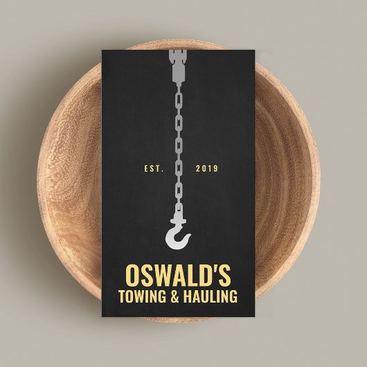 曳航及び運搬 名刺