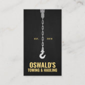 曳航及び運搬 名刺 (正面)