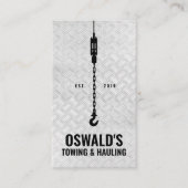 曳航及び運搬 名刺 (正面)