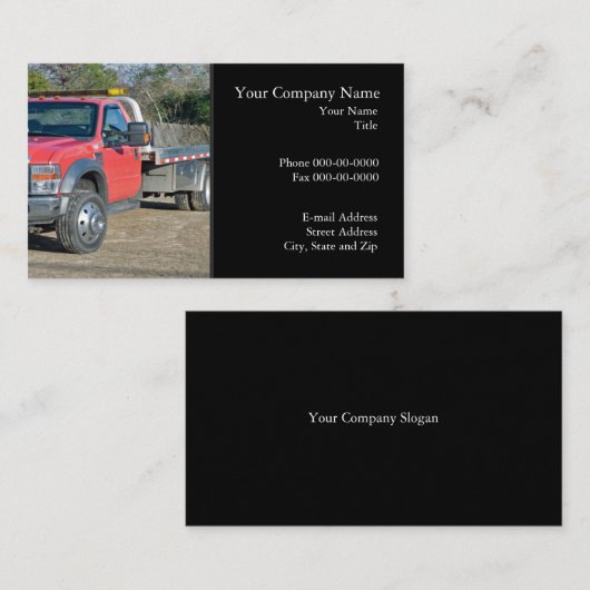 曳航名刺 名刺 (正面/裏面)